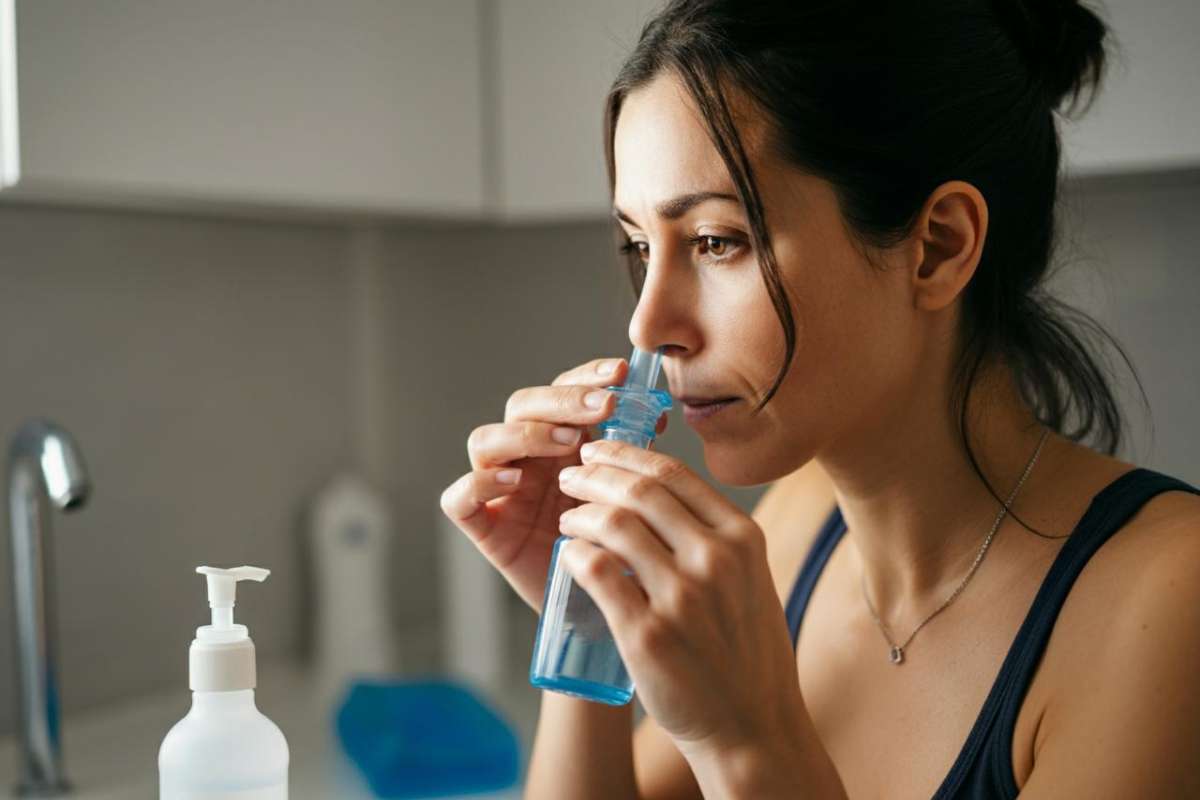 il pericolo di lavaggi nasali con l'acqua di rubinetto