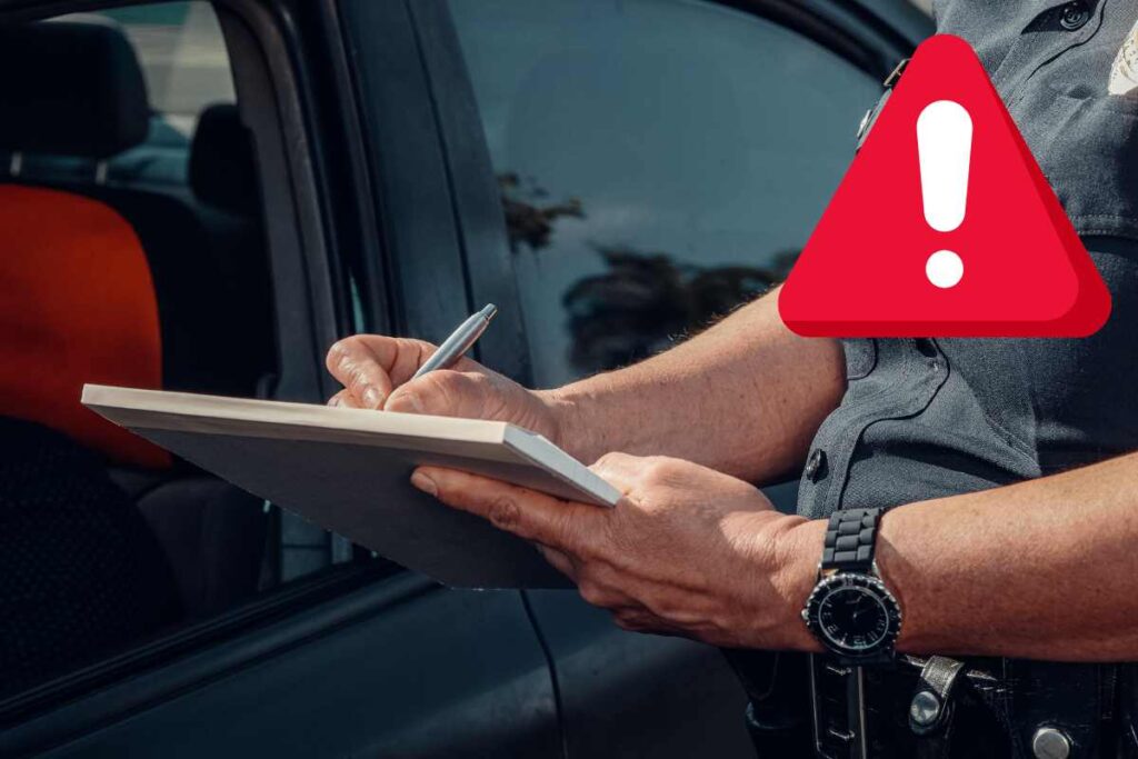 rischi 1000 euro di multa se guidi così