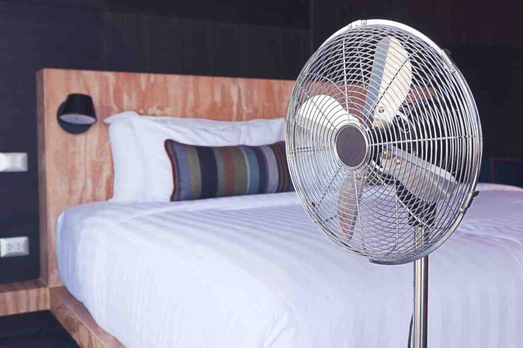 ventilatore di notte attenzione