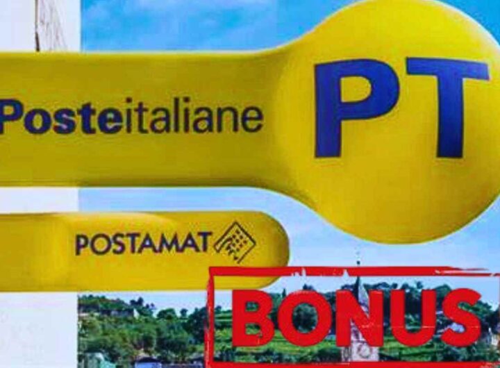 bonus di poste italiane
