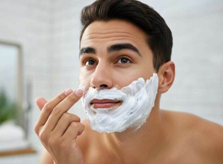 schiuma da barba e usi in casa