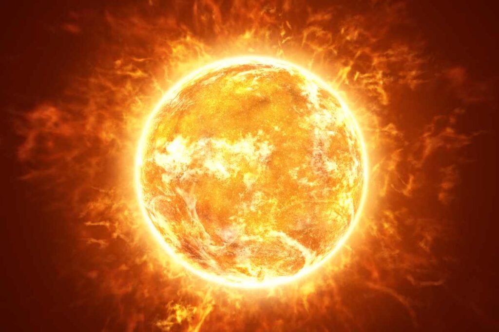 si è aperto un buco sul sole