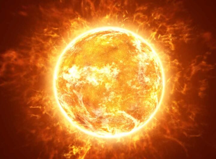 si è aperto un buco sul sole