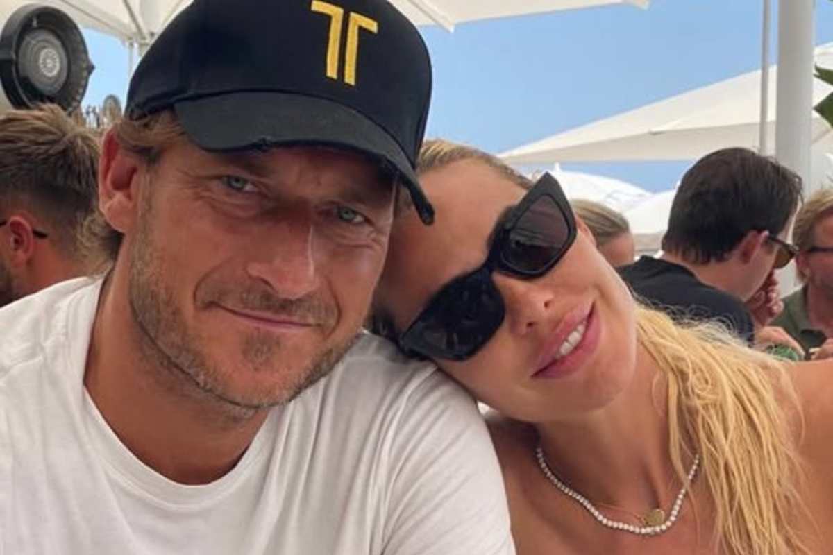 Francesco Totti e Ilary Blasi post