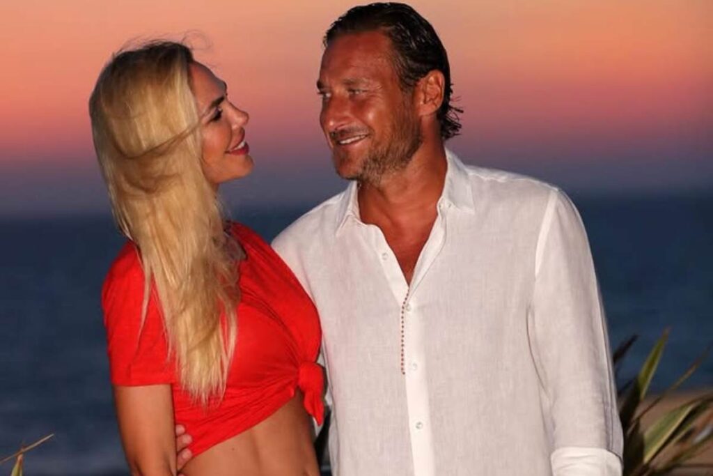 Francesco Totti e Ilary Blasi insieme