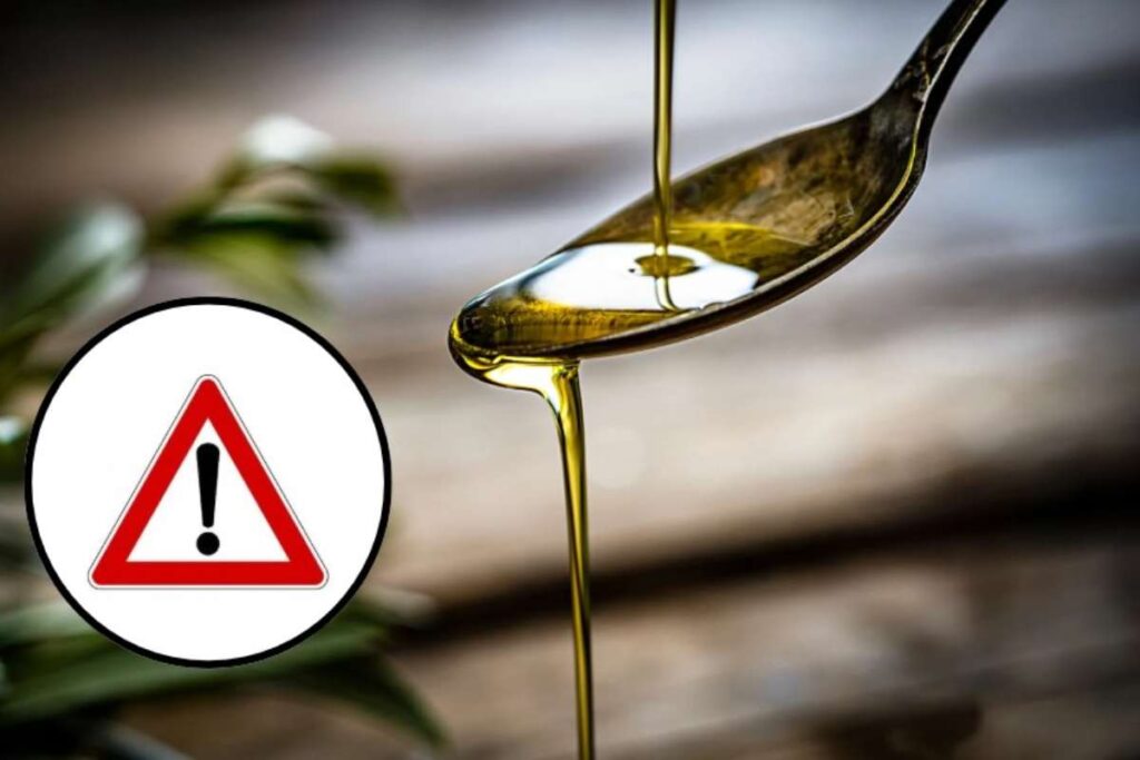 Non consumare olio d'oliva così