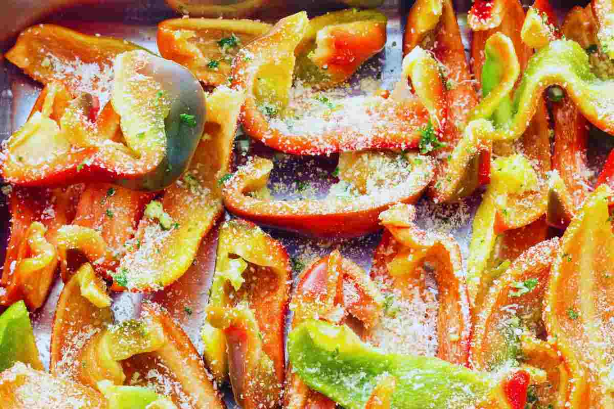 ricetta dei peperoni gratinati