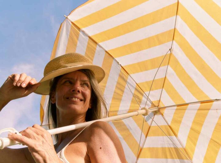come abbattere stress sotto l'ombrellone