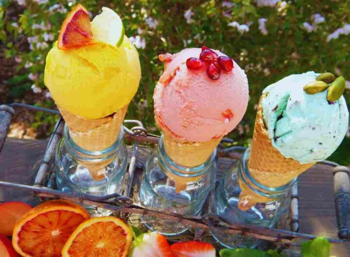 la varietà di gelati nell'etate 2025