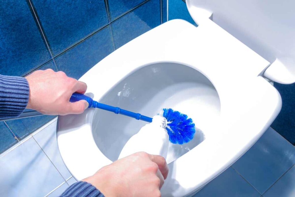 pulizia fondo water in 5 minuti
