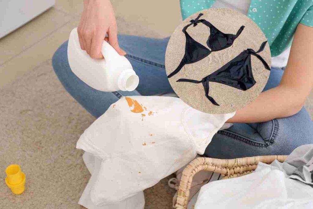 crema solare sul costume ecco come smacchiare col metodo della nonna