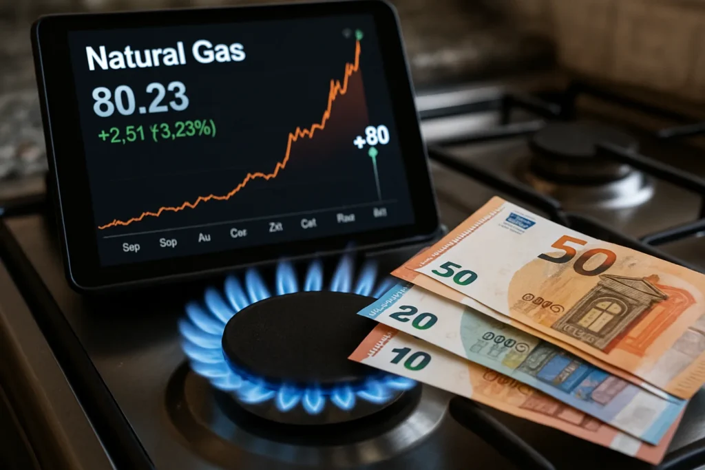 Gas oltre 80 euro al megawattora: l'Aie pronta a rilasciare riserve strategiche mentre l'Europa trema