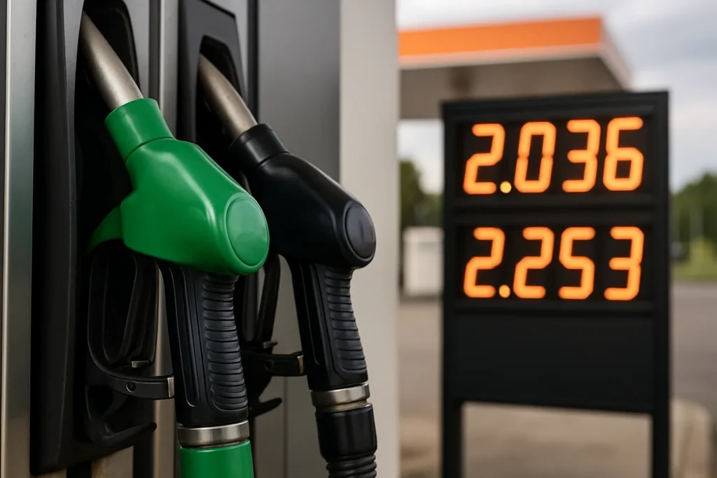 Carburanti: il prezzo torna a salire, +1 millesimo per benzina e diesel