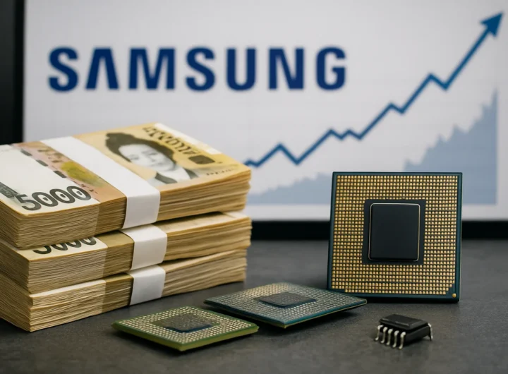 Samsung stima utile operativo record: 80 miliardi nel Q3 2026, boom dell'IA trainante