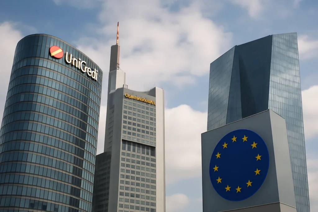 Unicredit ottiene il via libera Bce per il controllo di Commerzbank senza limiti massimi