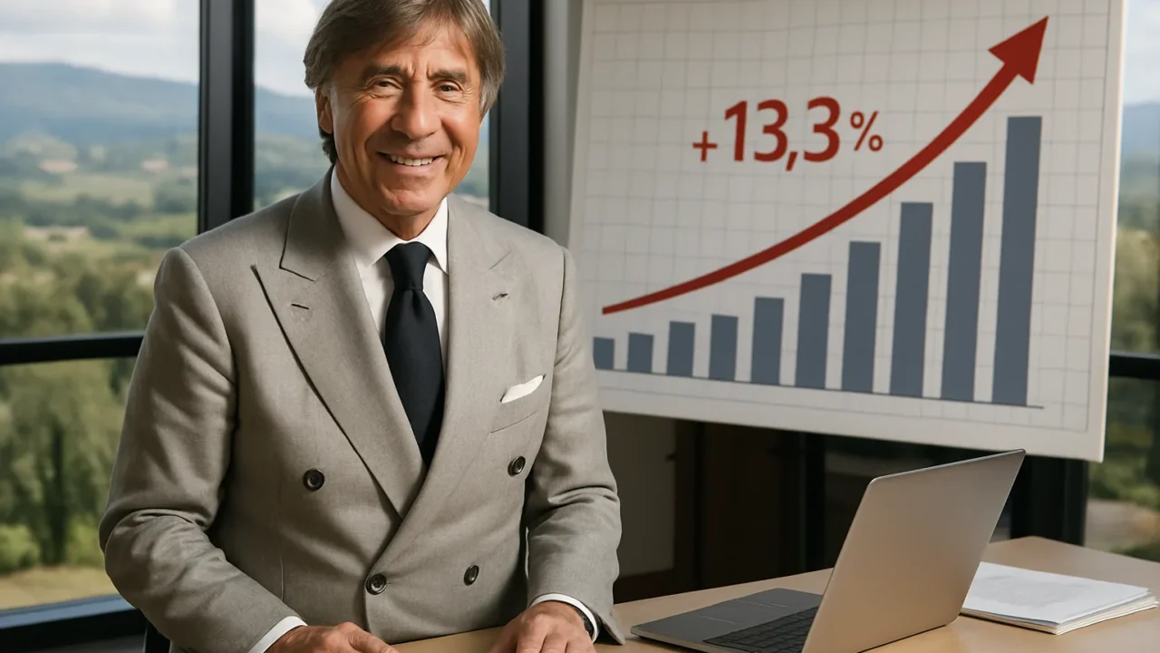 Cucinelli accelera: ricavi a 1,1 miliardi nei nove mesi, guidance 2026 al +12%
