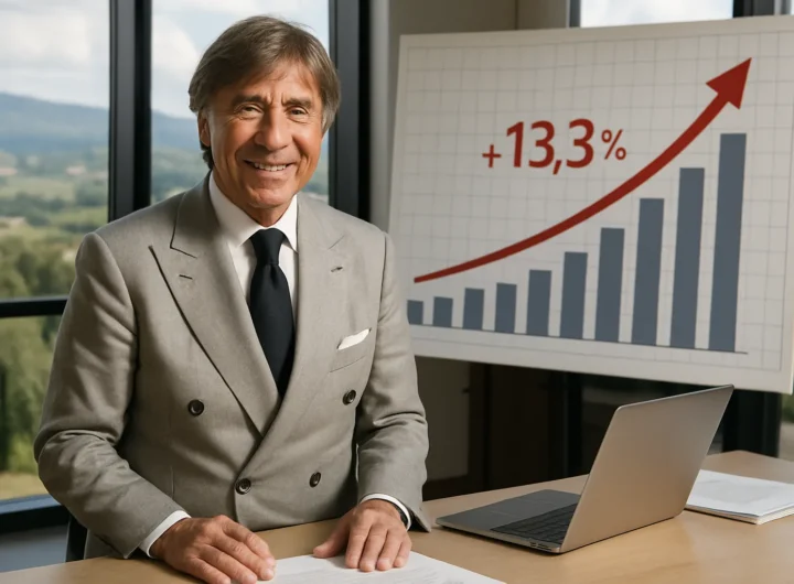 Cucinelli accelera: ricavi a 1,1 miliardi nei nove mesi, guidance 2026 al +12%