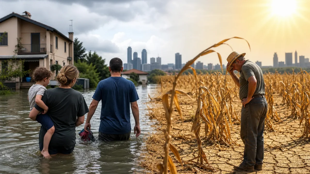 Danni climatici: 915 miliardi per l'Europa dal 1980, l'Italia la più esposta con 147 miliardi