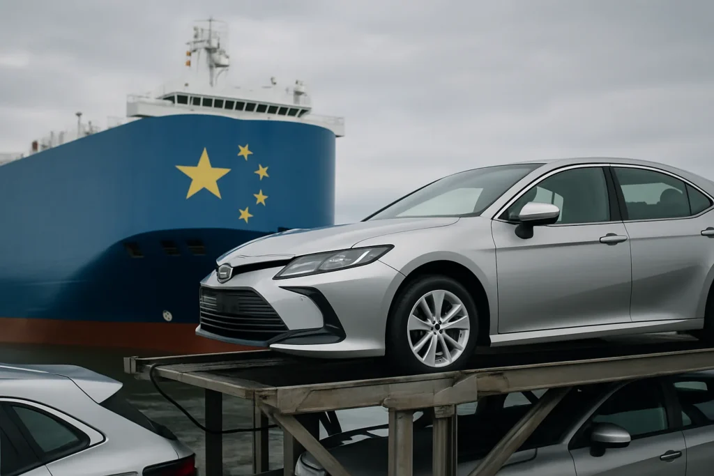 Ue limita le importazioni di auto ibride cinesi a 350mila unità annue da dicembre