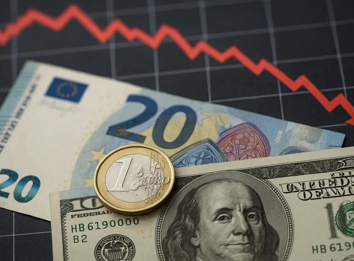 Euro ai minimi da 17 mesi: tocca 1,1161 dollari, crisi francese e elezioni spagnole pesano sulla moneta