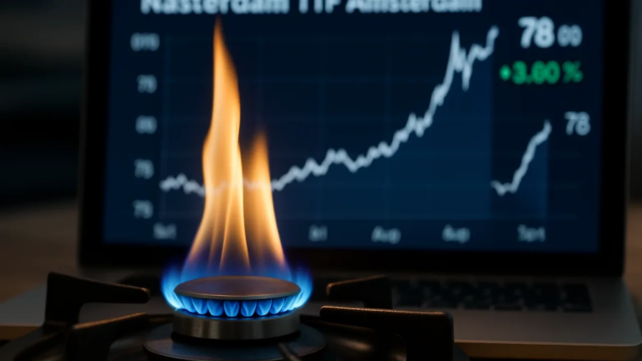 Gas naturale sotto i 78 euro: il Ttf ad Amsterdam scende, calo sui costi energetici