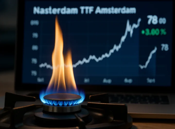 Gas naturale sotto i 78 euro: il Ttf ad Amsterdam scende, calo sui costi energetici